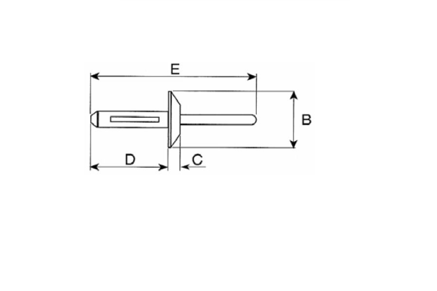 Rivet Aveugles - Rivet K - Rivet Etanche plan